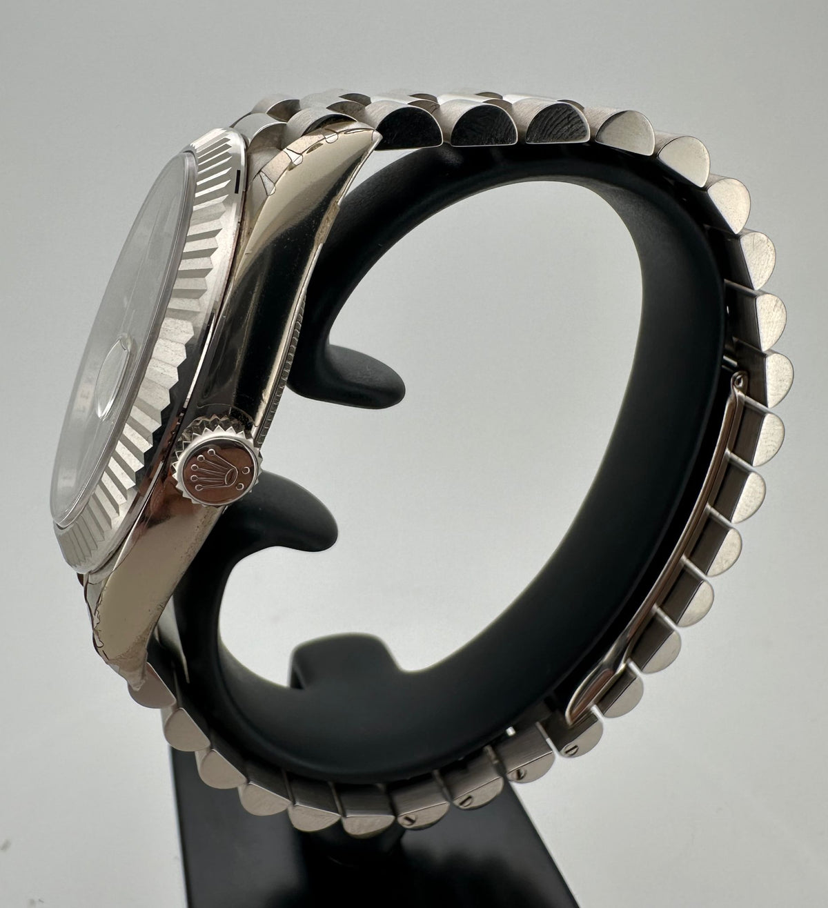 Daydate Rhodium Stripe