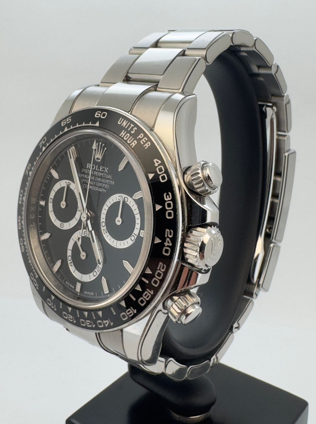DAYTONA BLACK DIAL CERAMIC RING BEZEL (2024)