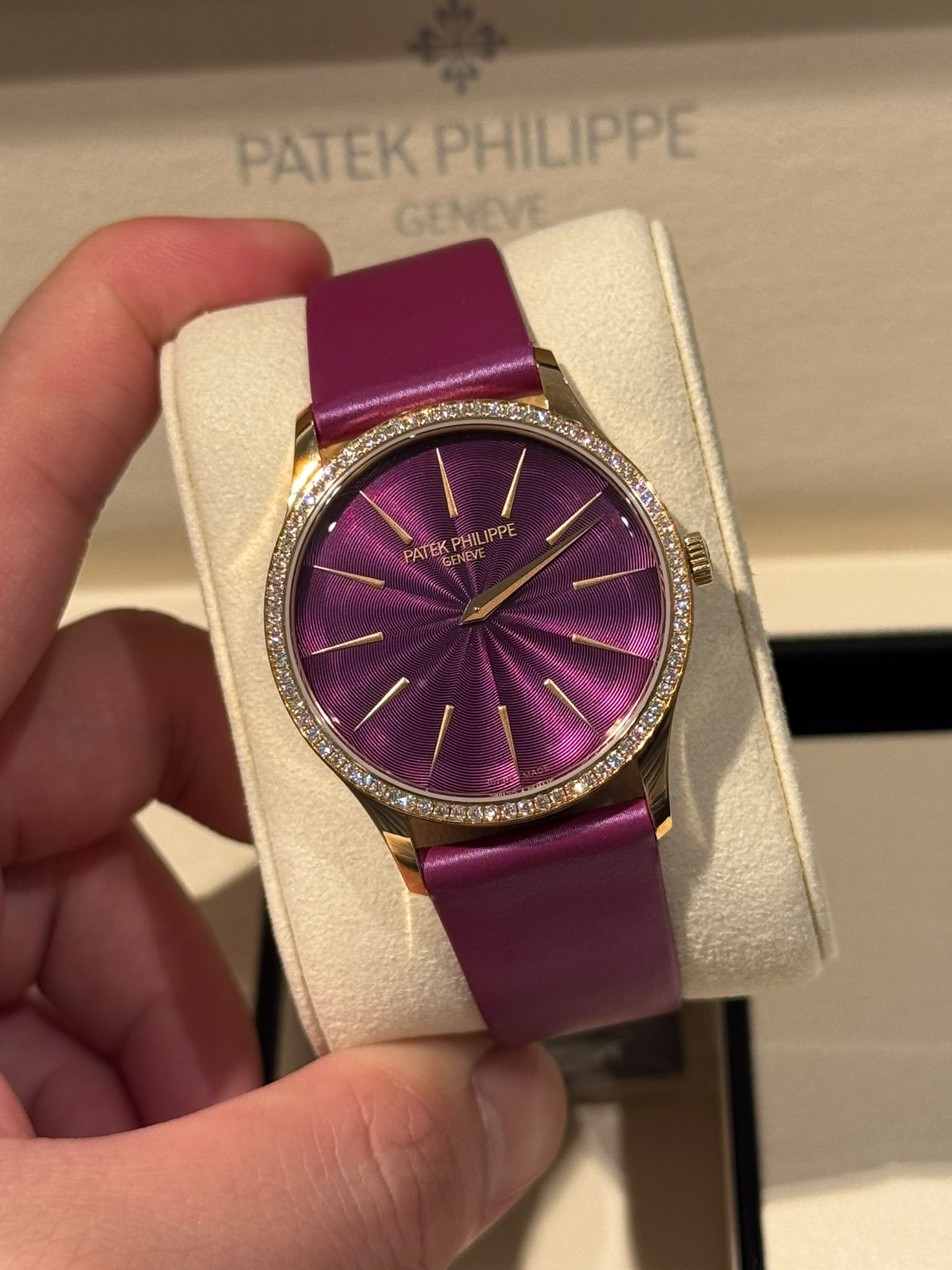 CALATRAVA 4997/200R ROSEGOLD PURPLE DIAL (2026)