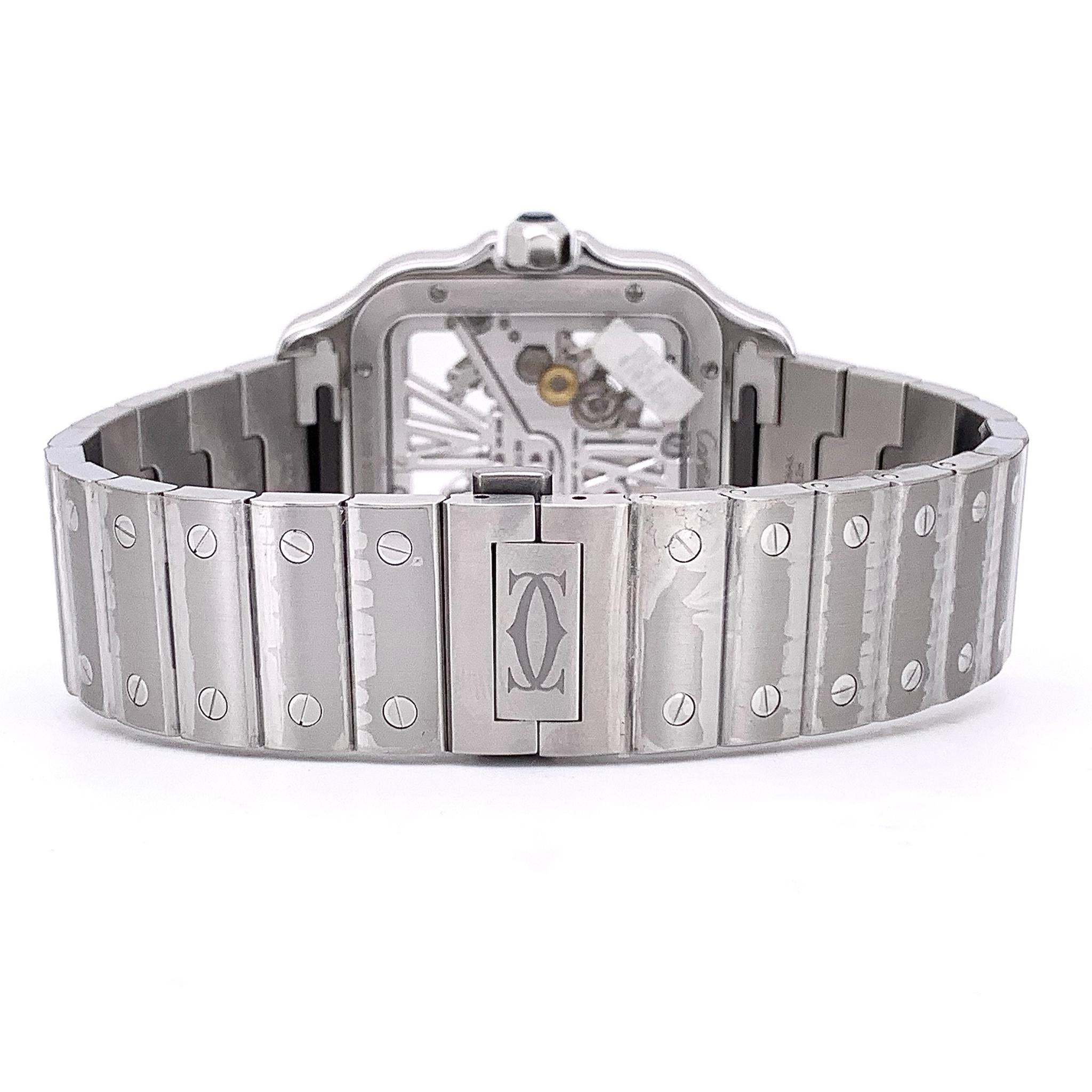Santos De Cartier Skeleton
