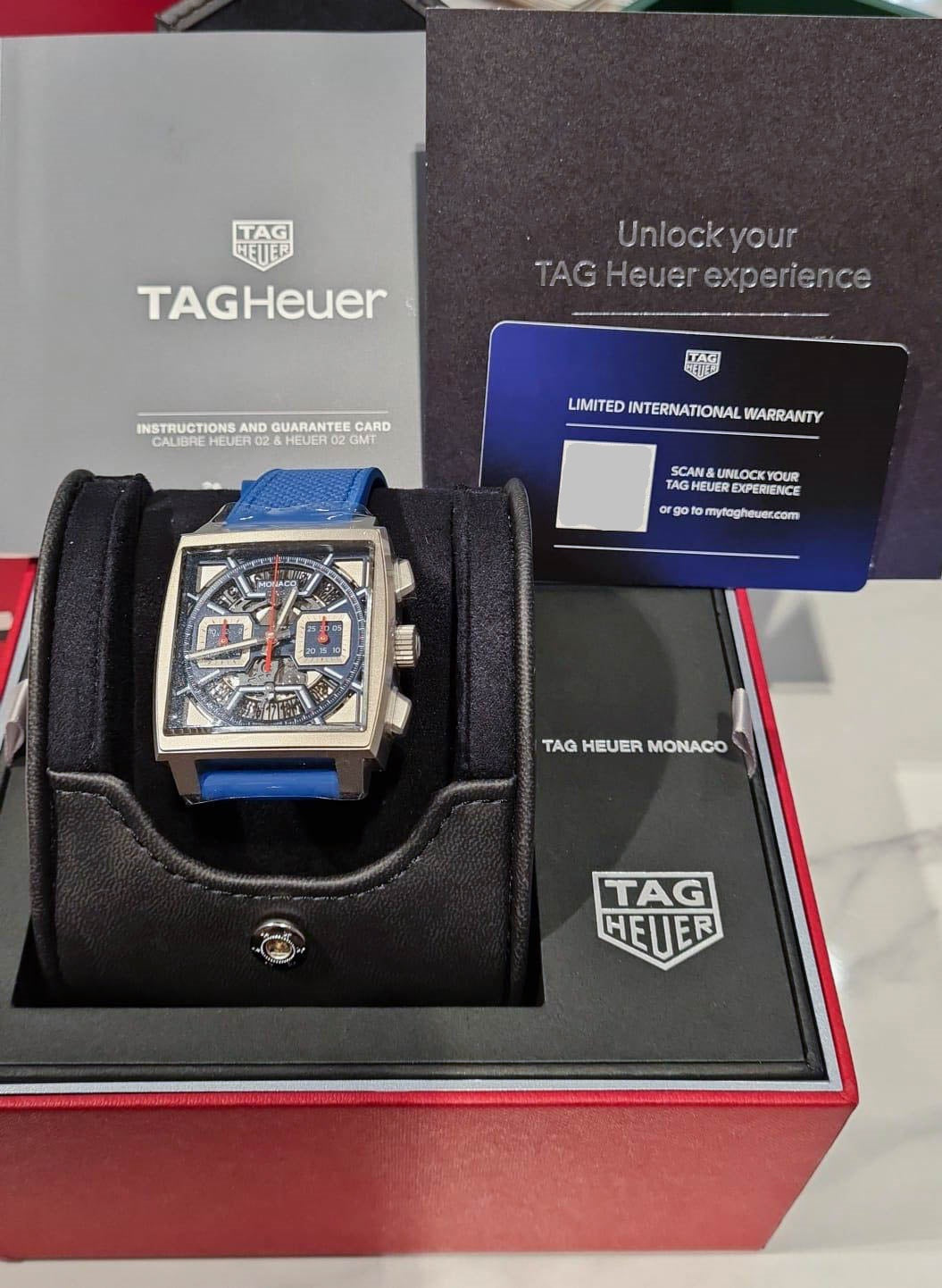 Tag Heuer Monaco Chronograph Blue