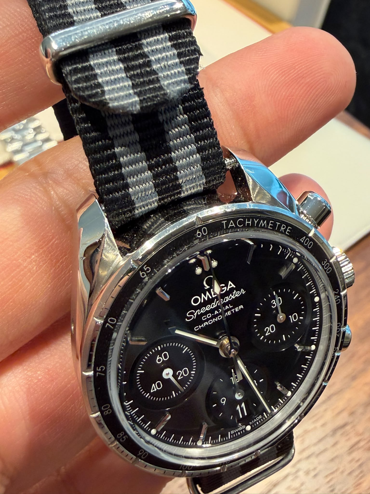 SPEEDMASTER 38MM CHRONOGRAPH BLACK DIAL (2023)