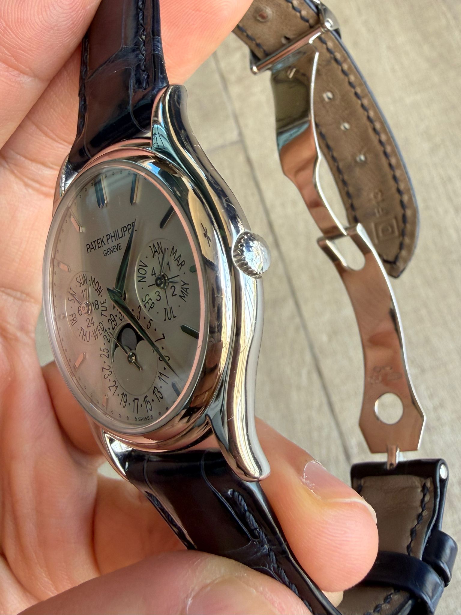 COMPLICATIONS 5140G WHITEGOLD PERPETUAL CALENDAR SILVER DIAL (WATCH & ARCHIVE PAPER)