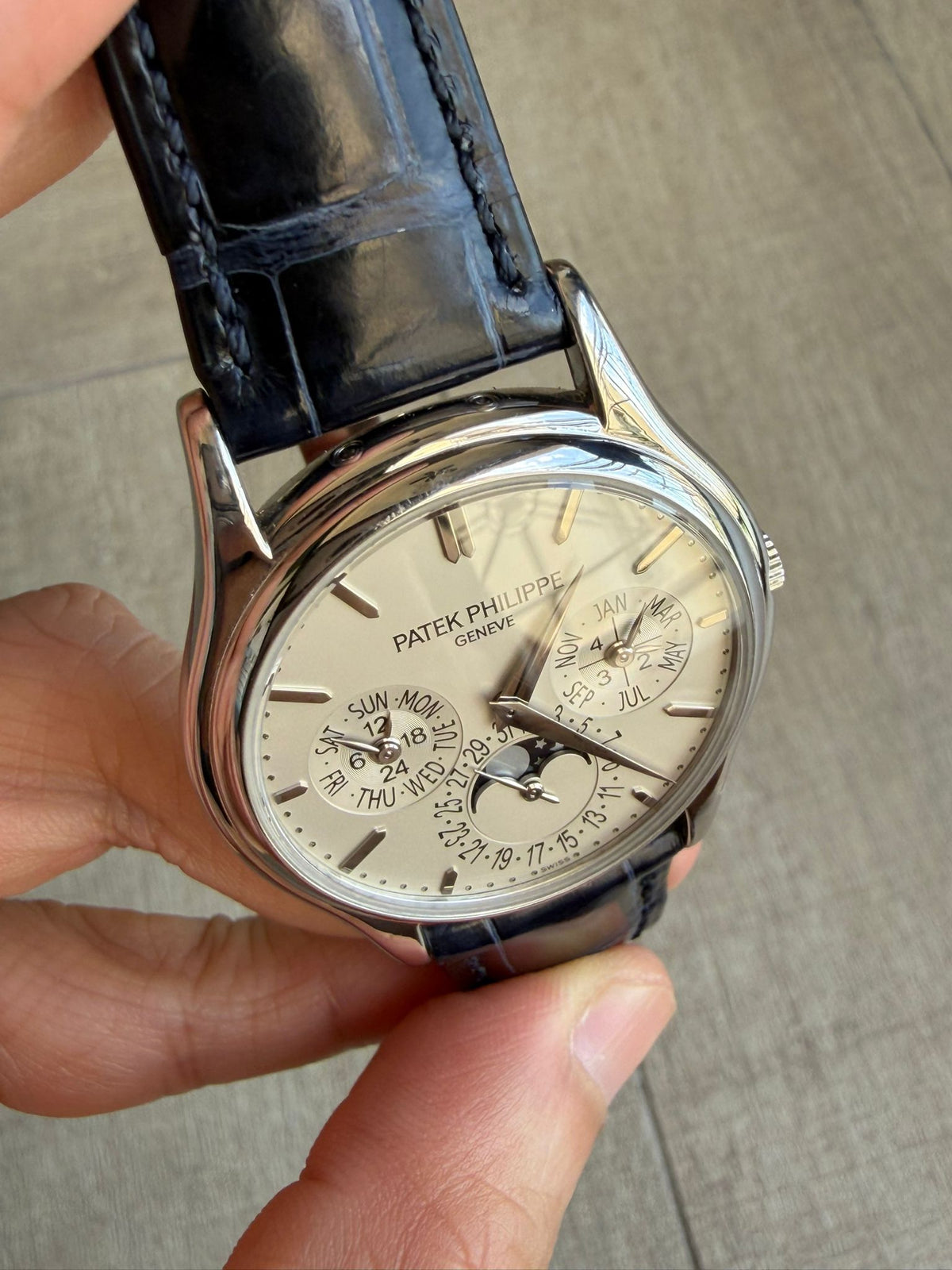 COMPLICATIONS 5140G WHITEGOLD PERPETUAL CALENDAR SILVER DIAL (WATCH & ARCHIVE PAPER)