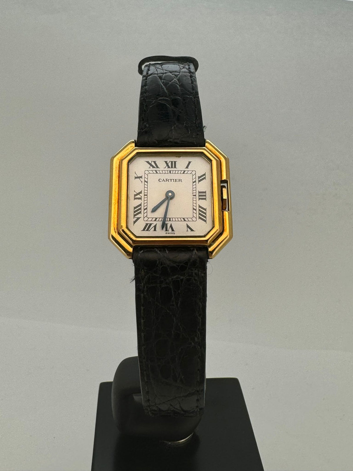 CEINTURE YELLOWGOLD WHITE DIAL (WATCH ONLY)