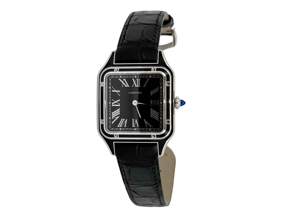 SANTOS DUMONT L BLACK LACQUER DIAL (2025)