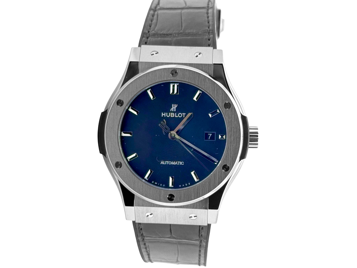 CLASSIC FUSION 45MM TITANIUM BLUE (2025)