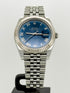 Datejust 41 Blue Azzurro Roman