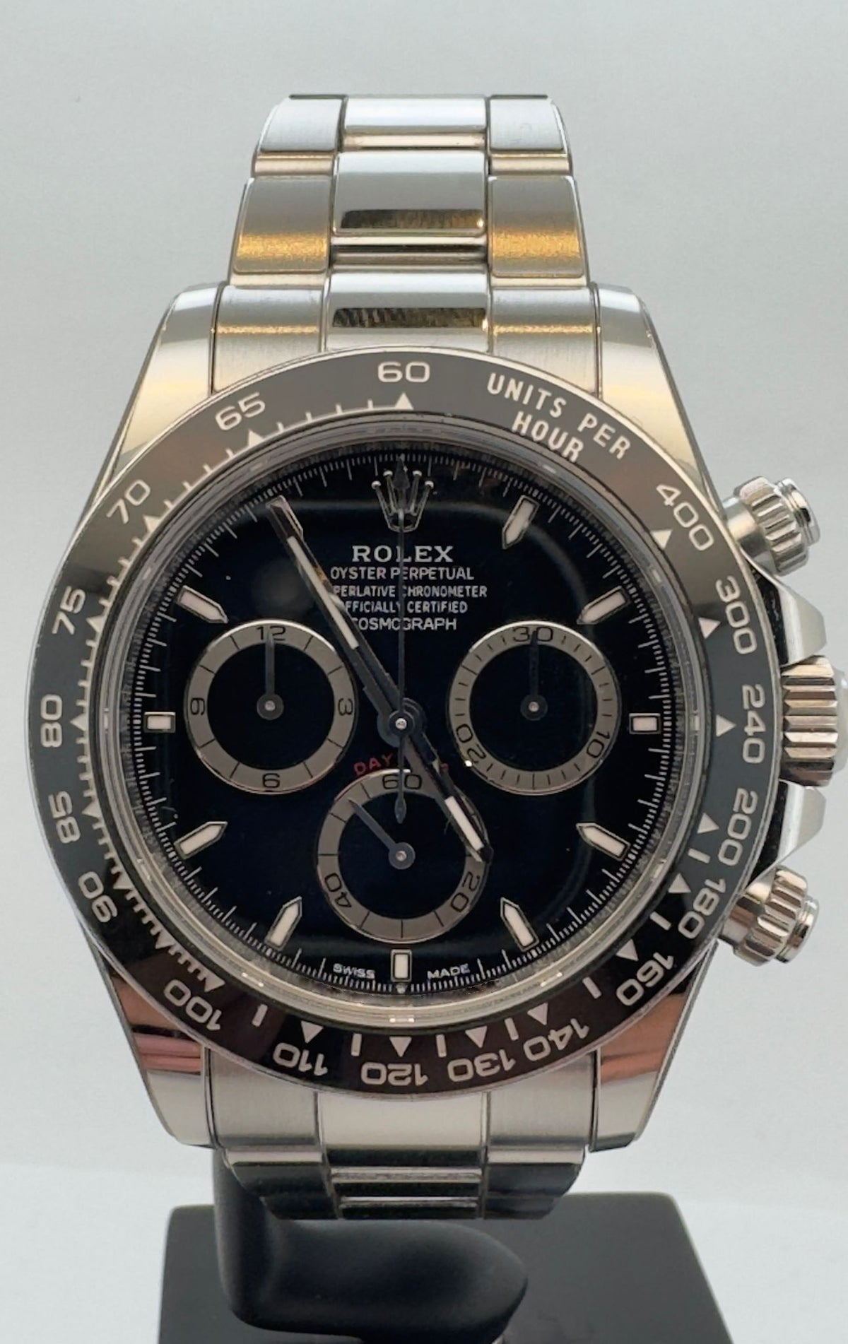 DAYTONA BLACK DIAL CERAMIC RING BEZEL (2024)
