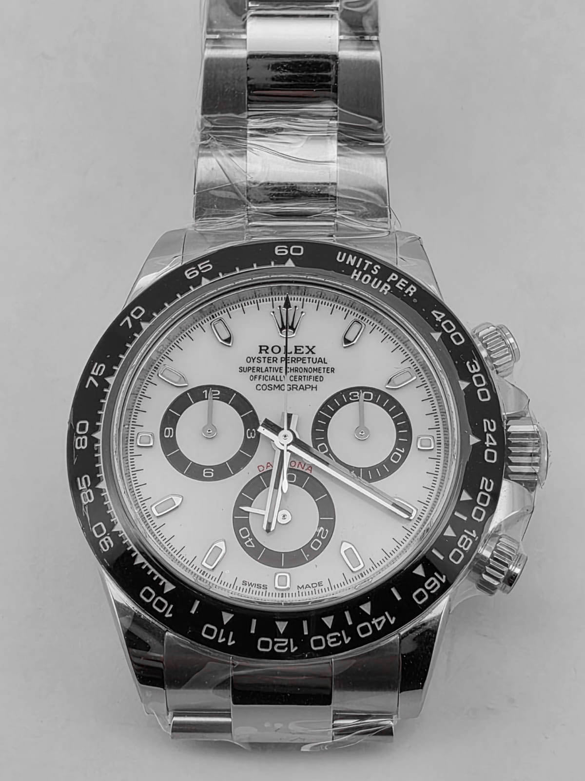 DAYTONA WHITE PANDA DIAL CERAMIC BEZEL (2019)