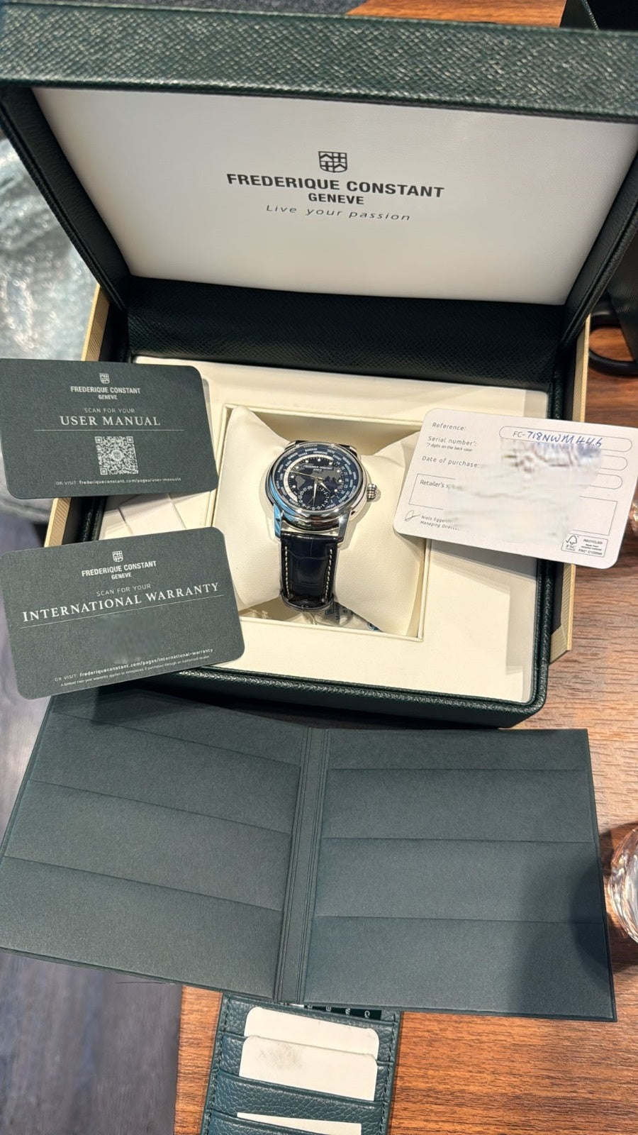 MANUFACTURE CLASSIC WORLDTIMER BLUE DIAL (2024)