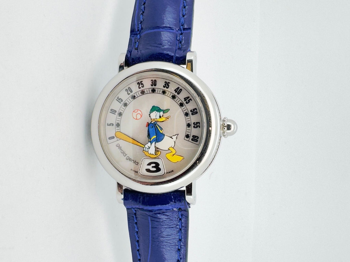 RETRO DISNEY DONAL DUCK MOP DIAL (WATCH ONLY)