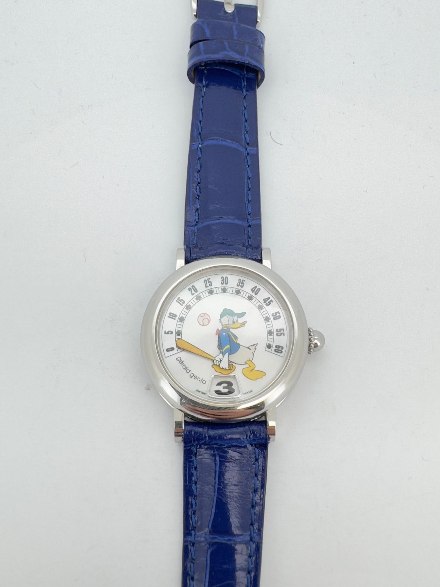 RETRO DISNEY DONAL DUCK MOP DIAL (WATCH ONLY)