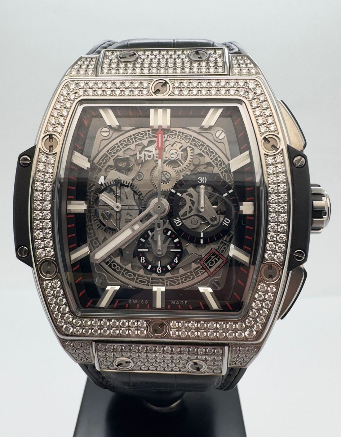 SPIRIT OF BIG BANG 45MM TITANIUM DIAMOND PAVED (2021)