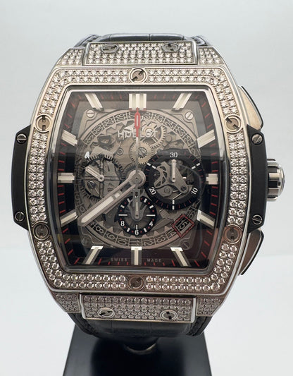 SPIRIT OF BIG BANG 45MM TITANIUM DIAMOND PAVED (2021)