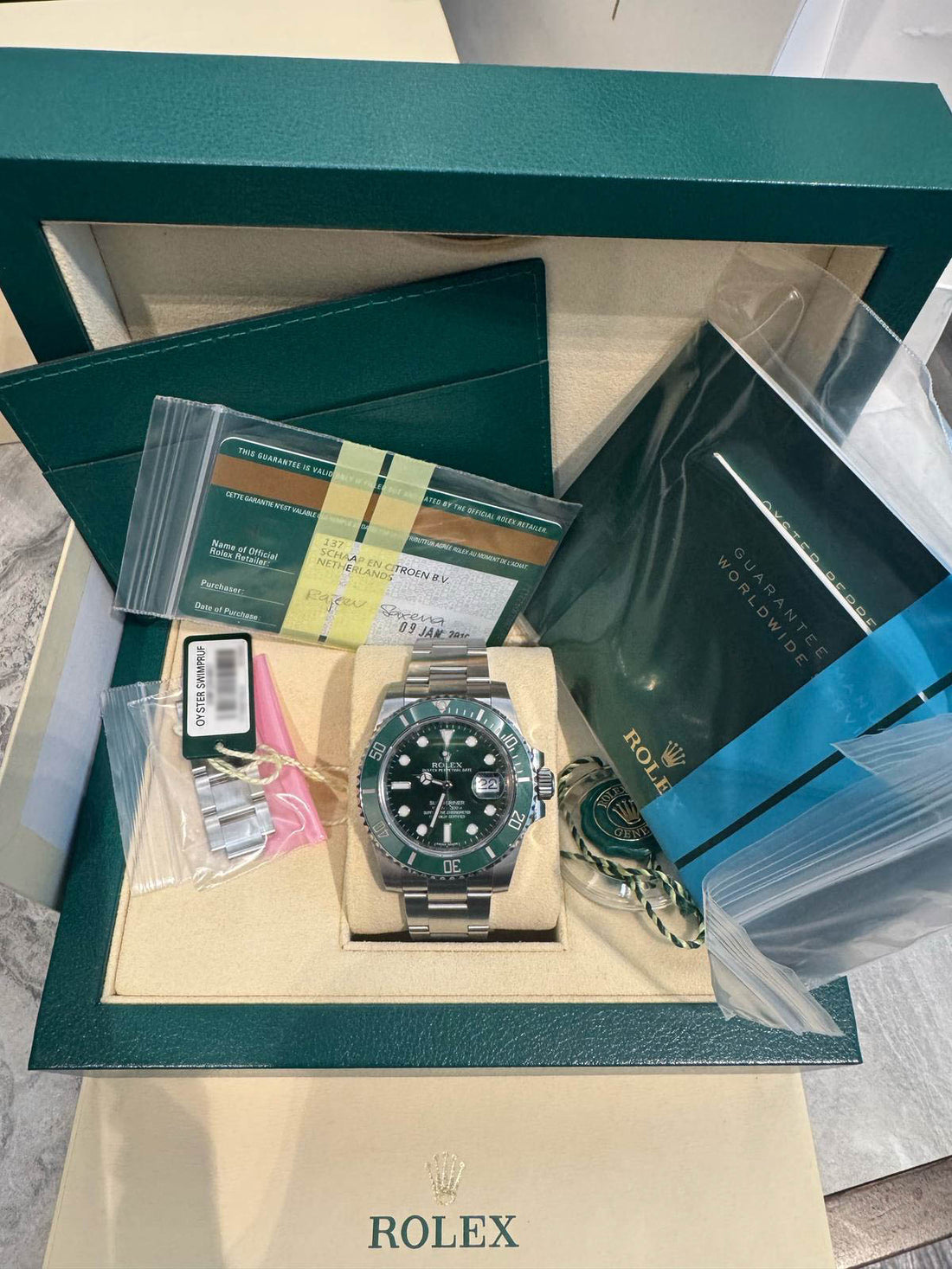 SUBMARINER DATE 40MM &