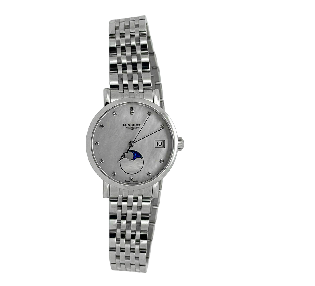 ELEGANT COLLECTION MOONPHASE MOP DIAL