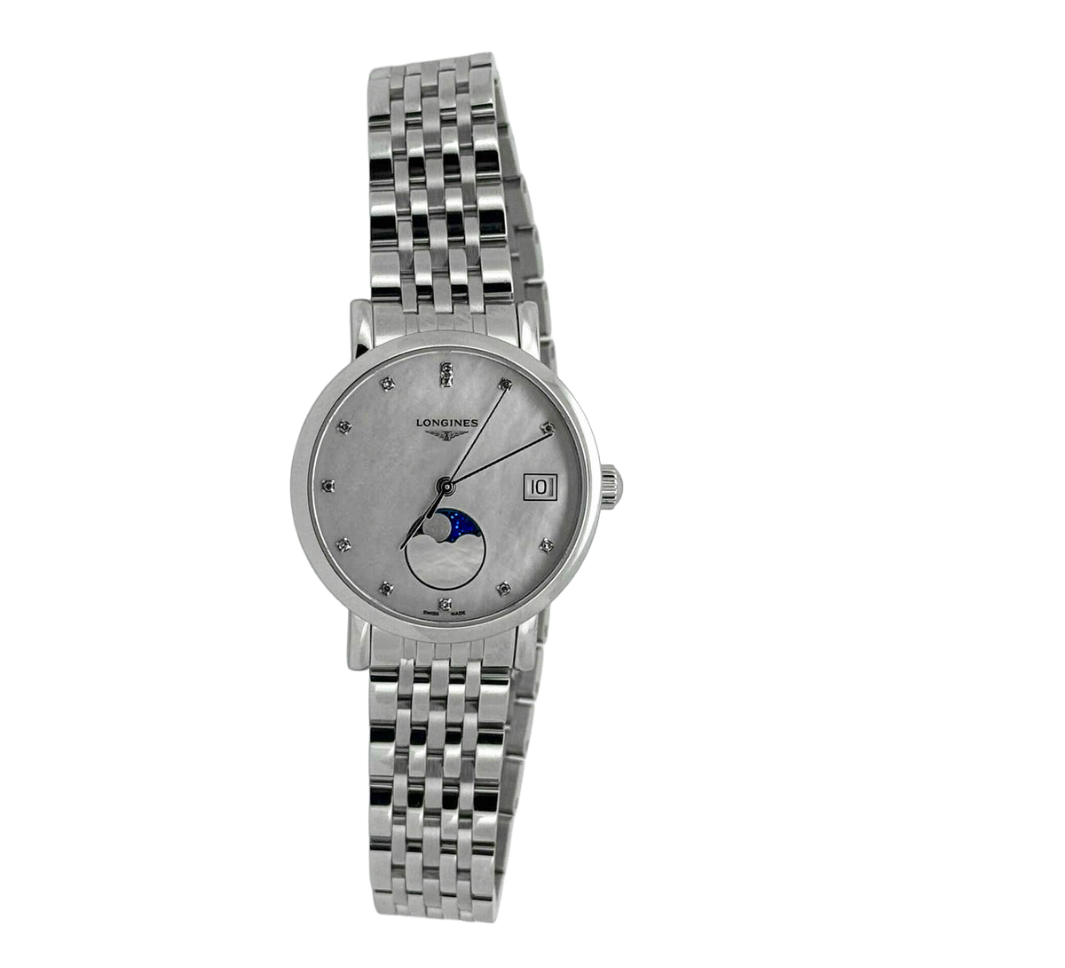 ELEGANT COLLECTION MOONPHASE MOP DIAL