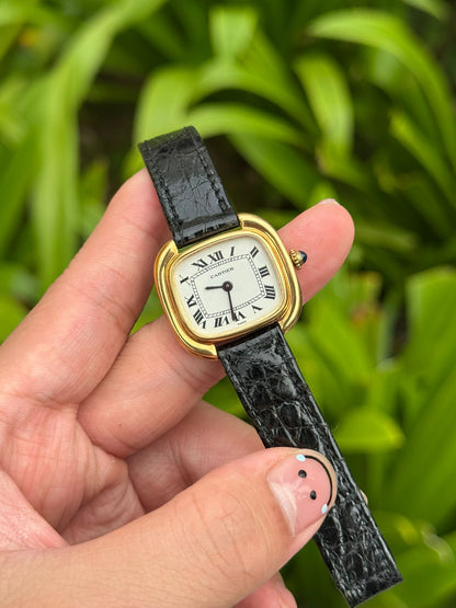 GONDOLE GODRON YELLOWGOLD SILVER DIAL (WATCH ONLY)