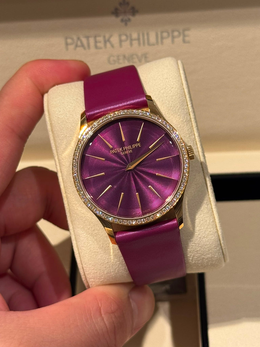 CALATRAVA 4997/200R ROSEGOLD PURPLE DIAL (2026)