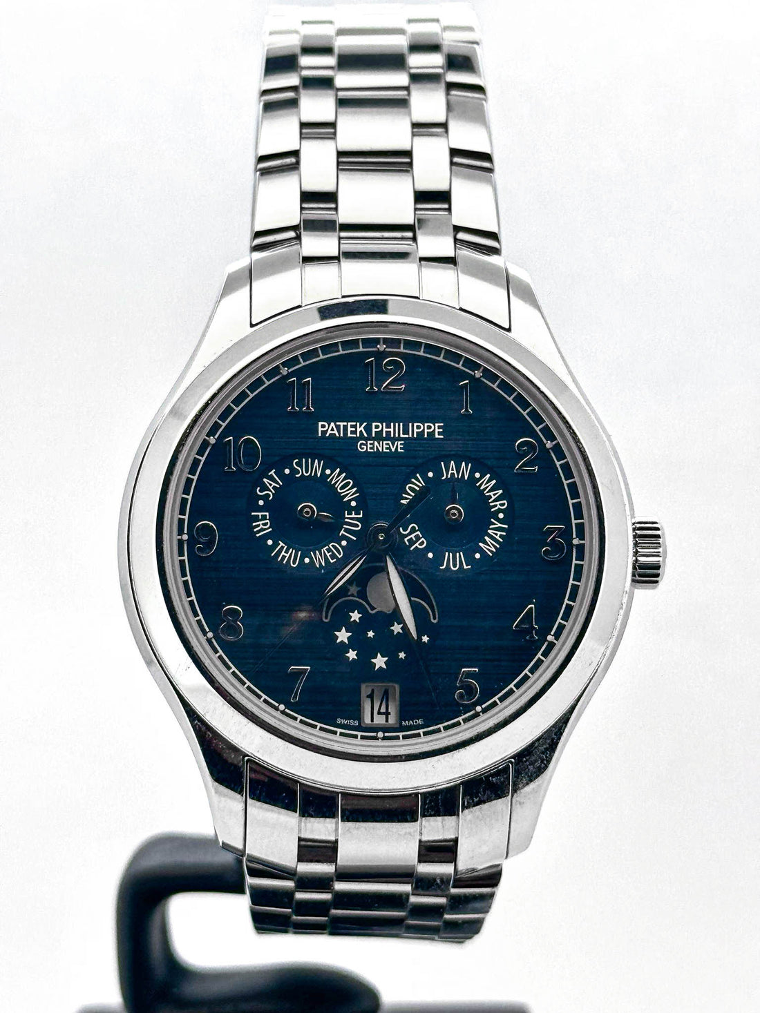 COMPLICATIONS 4947/1A STEEL ANNUAL CALENDAR MOONPHASE BLUE DIAL (2024)