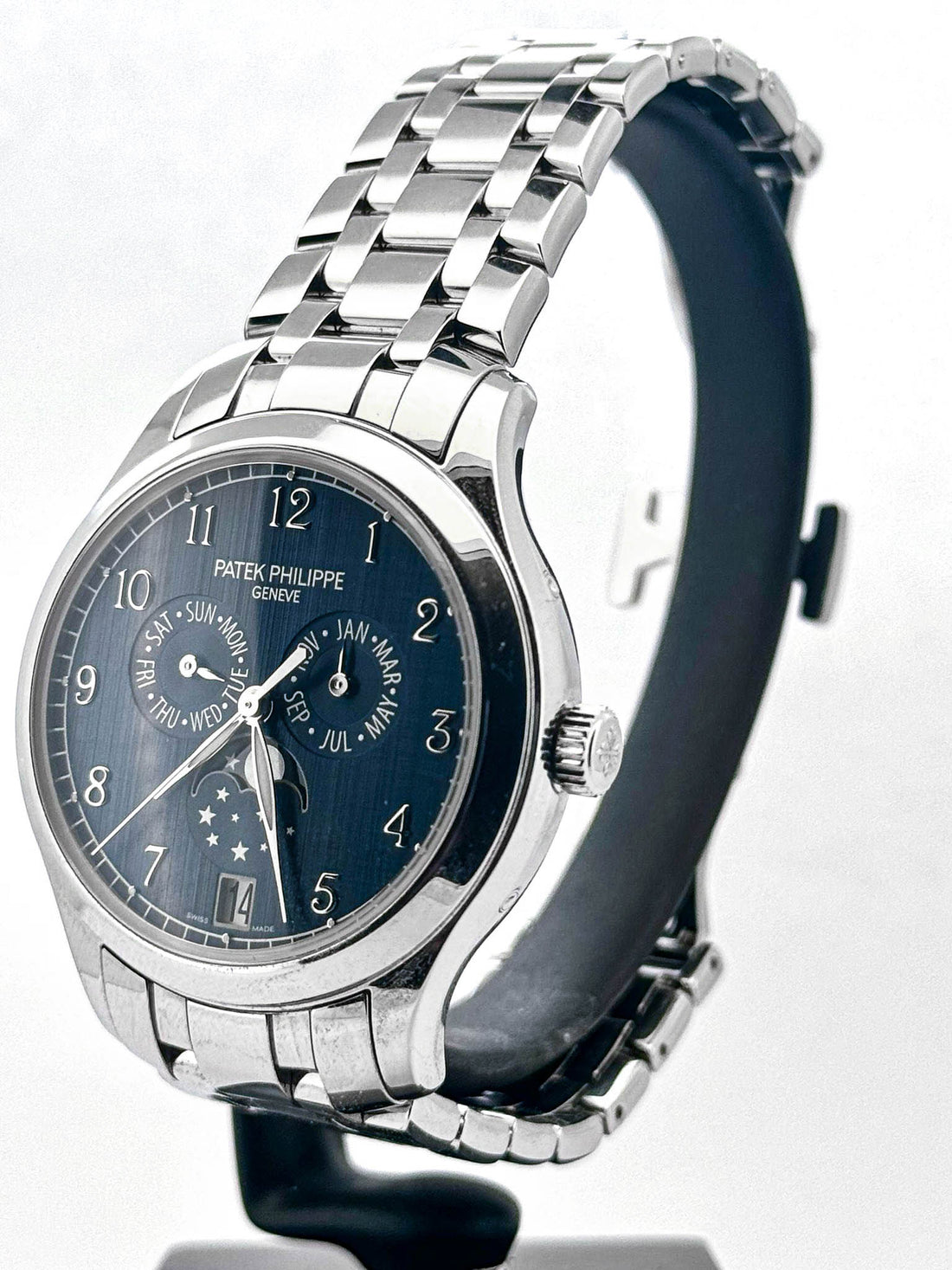 COMPLICATIONS 4947/1A STEEL ANNUAL CALENDAR MOONPHASE BLUE DIAL (2024)