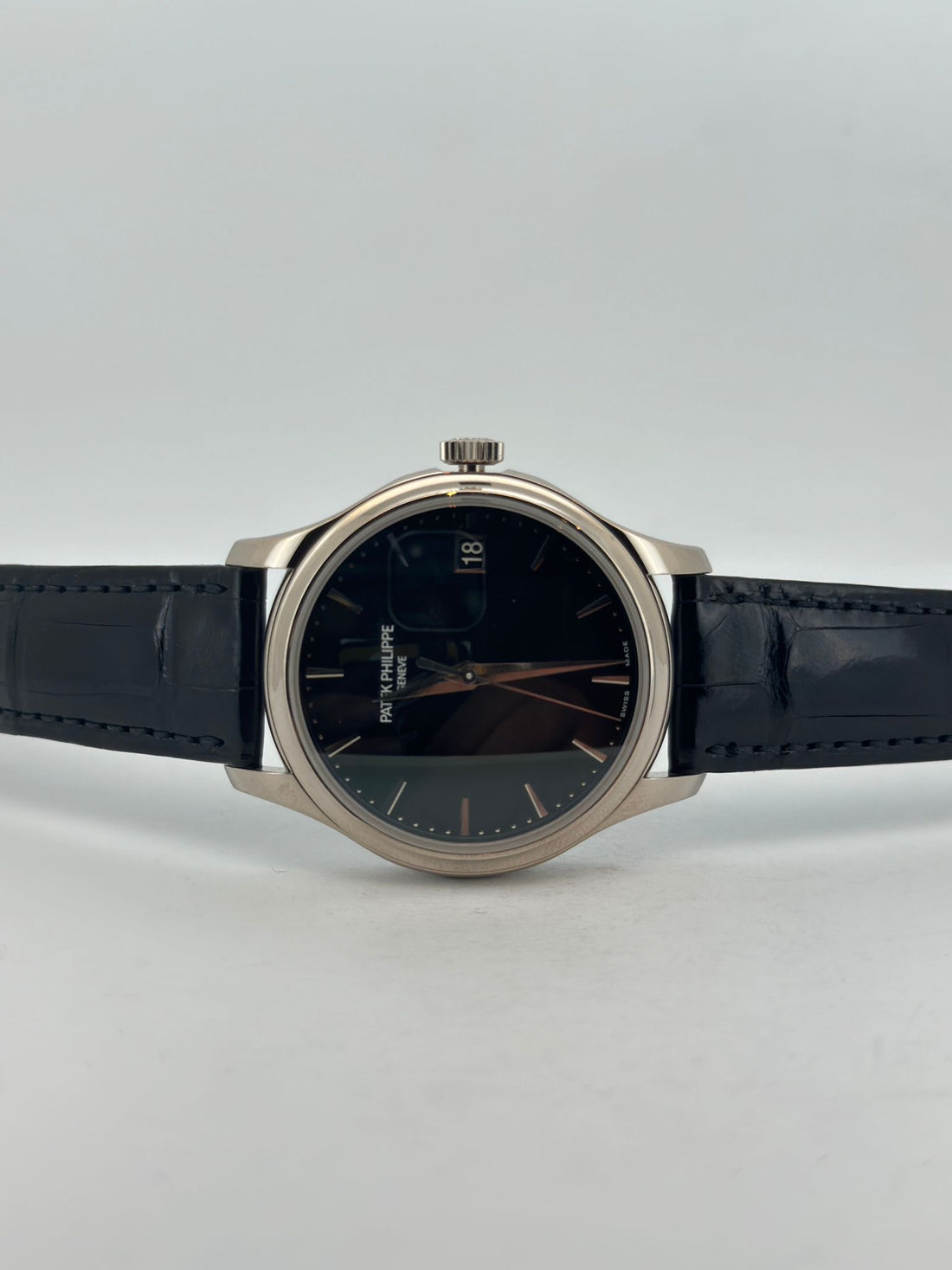 CALATRAVA 5227G WHITEGOLD BLACK DIAL (2020)