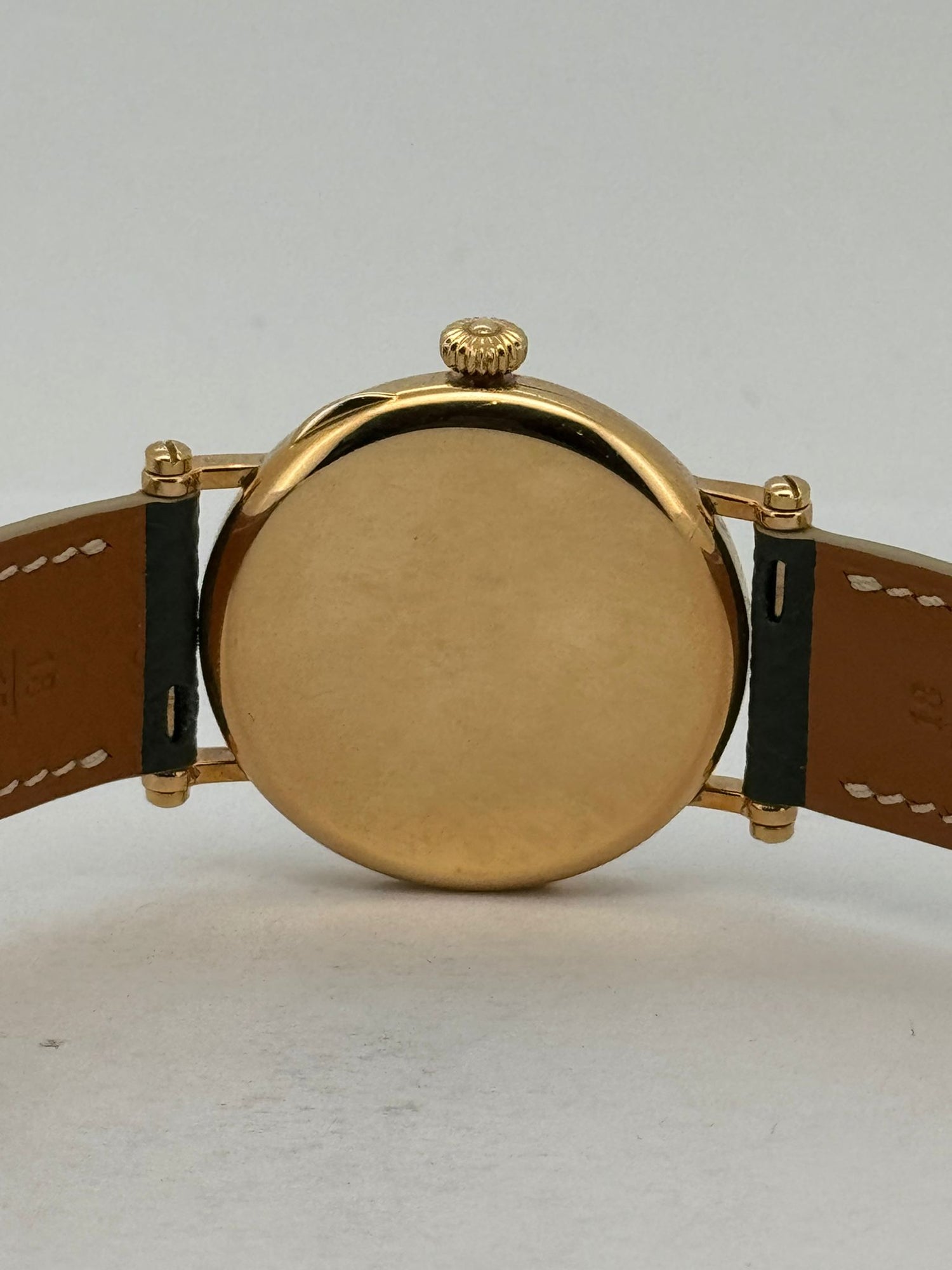 CALATRAVA OFFICER 150TH ANNIVERSARY YELLOWGOLD LIMITED EDITION WHITE DIAL (WATCH ONLY)