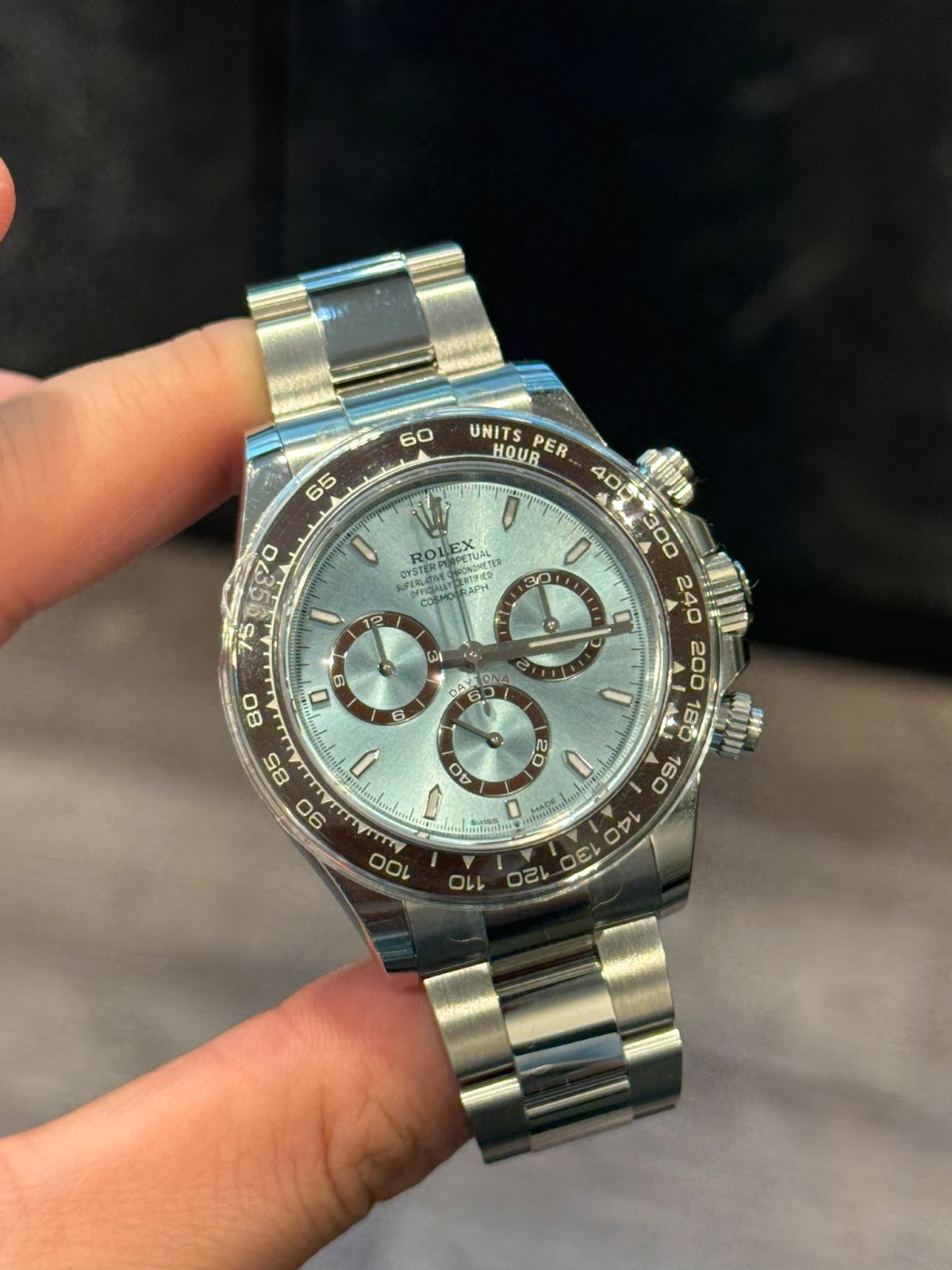 DAYTONA PLATINUM ICE BLUE DIAL (2026)