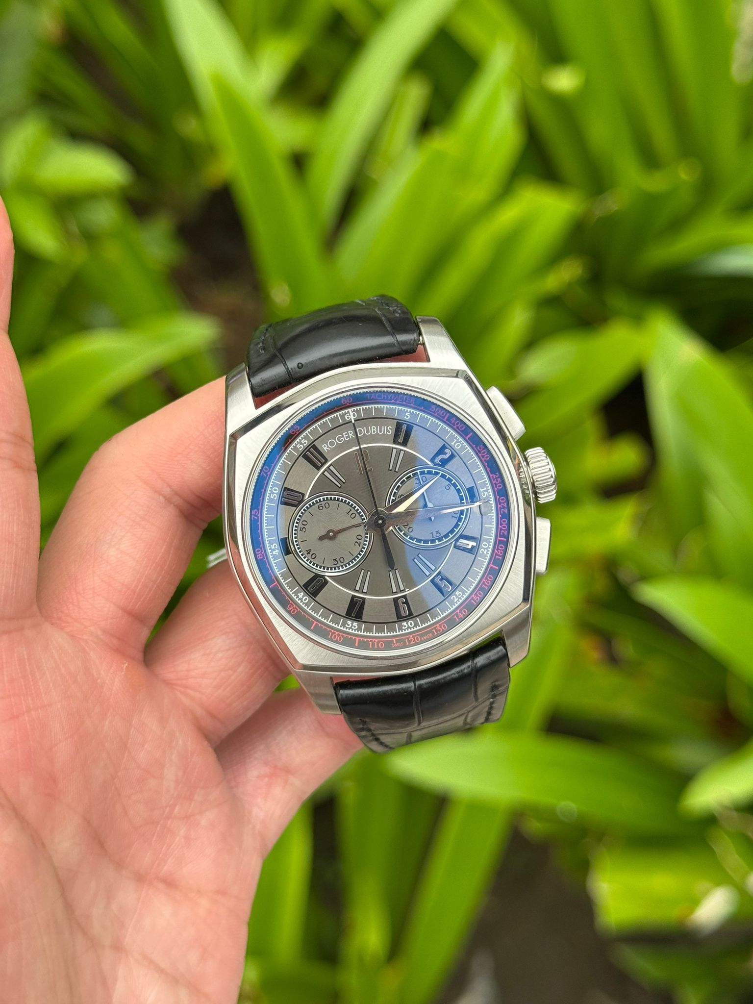 LA MONEGASQUE CHRONGRAPH GREY DIAL (UNDATED)
