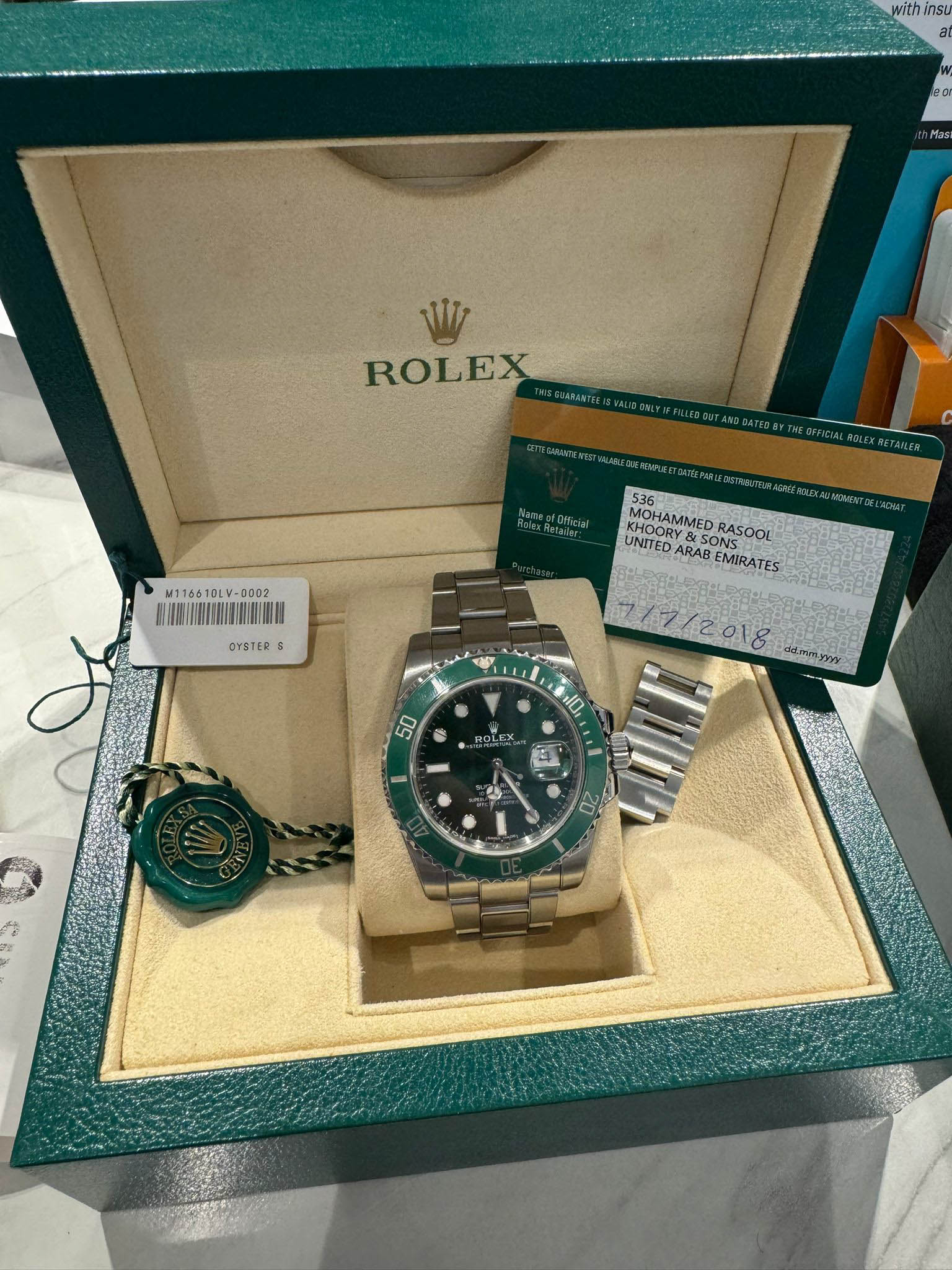 SUBMARINER DATE 40MM &