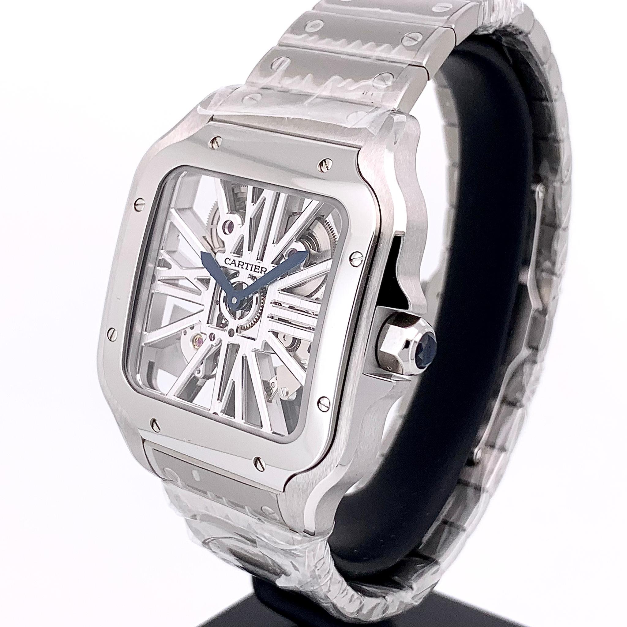 Santos De Cartier Skeleton