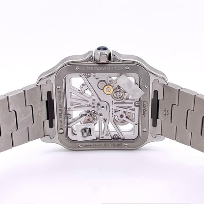 Santos De Cartier Skeleton