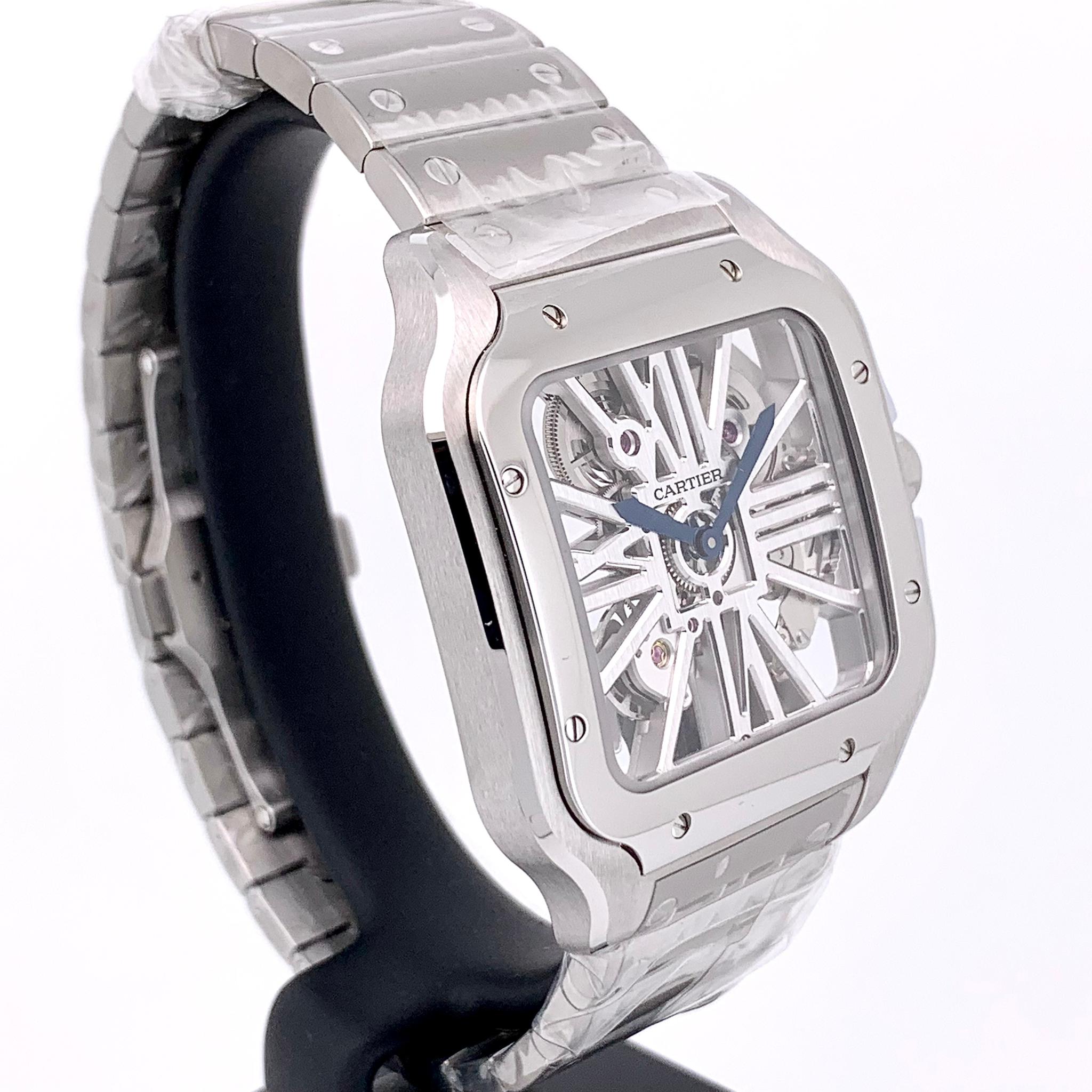 Santos De Cartier Skeleton