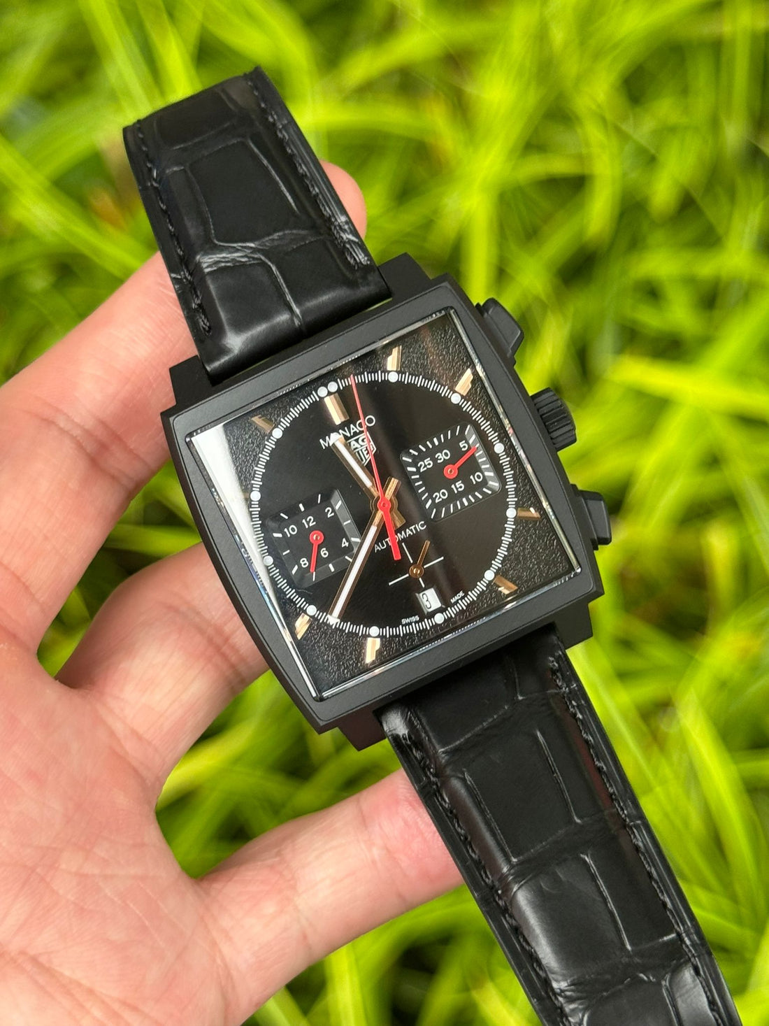 MONACO CHRONOGRAPH DLC TITANIUM &