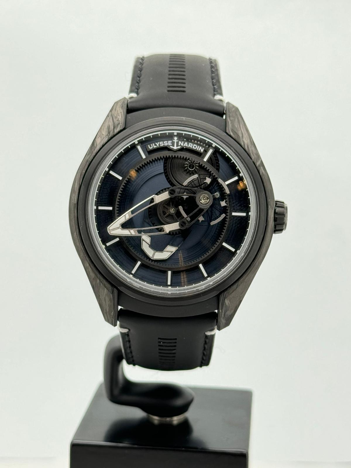 ULYSSE NARDIN FREAK X YOSHIDA CARBON TITANIUM BLUE DIAL LIMITED