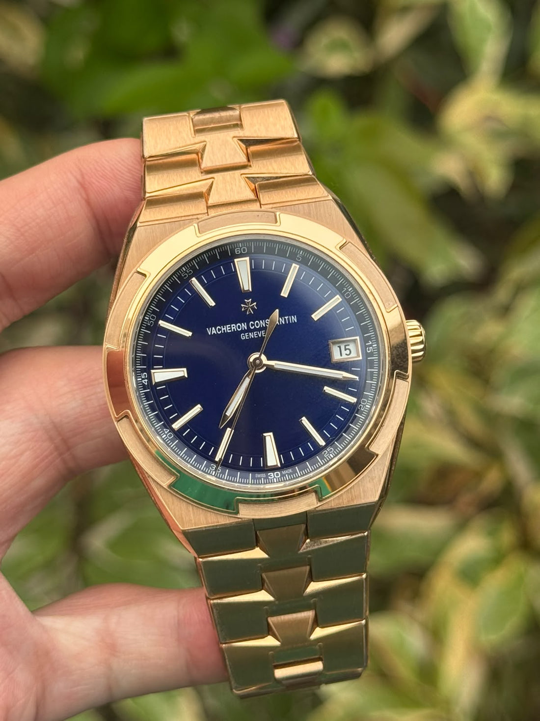 OVERSEAS ROSEGOLD BLUE DIAL (2026)