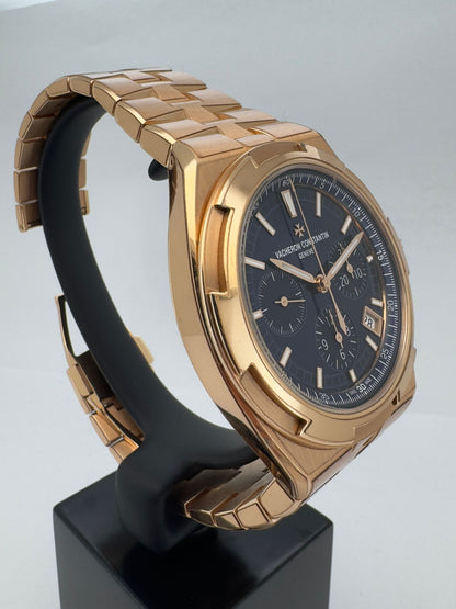 OVERSEAS ROSEGOLD CHRONOGRAPH BLUE DIAL (2024)