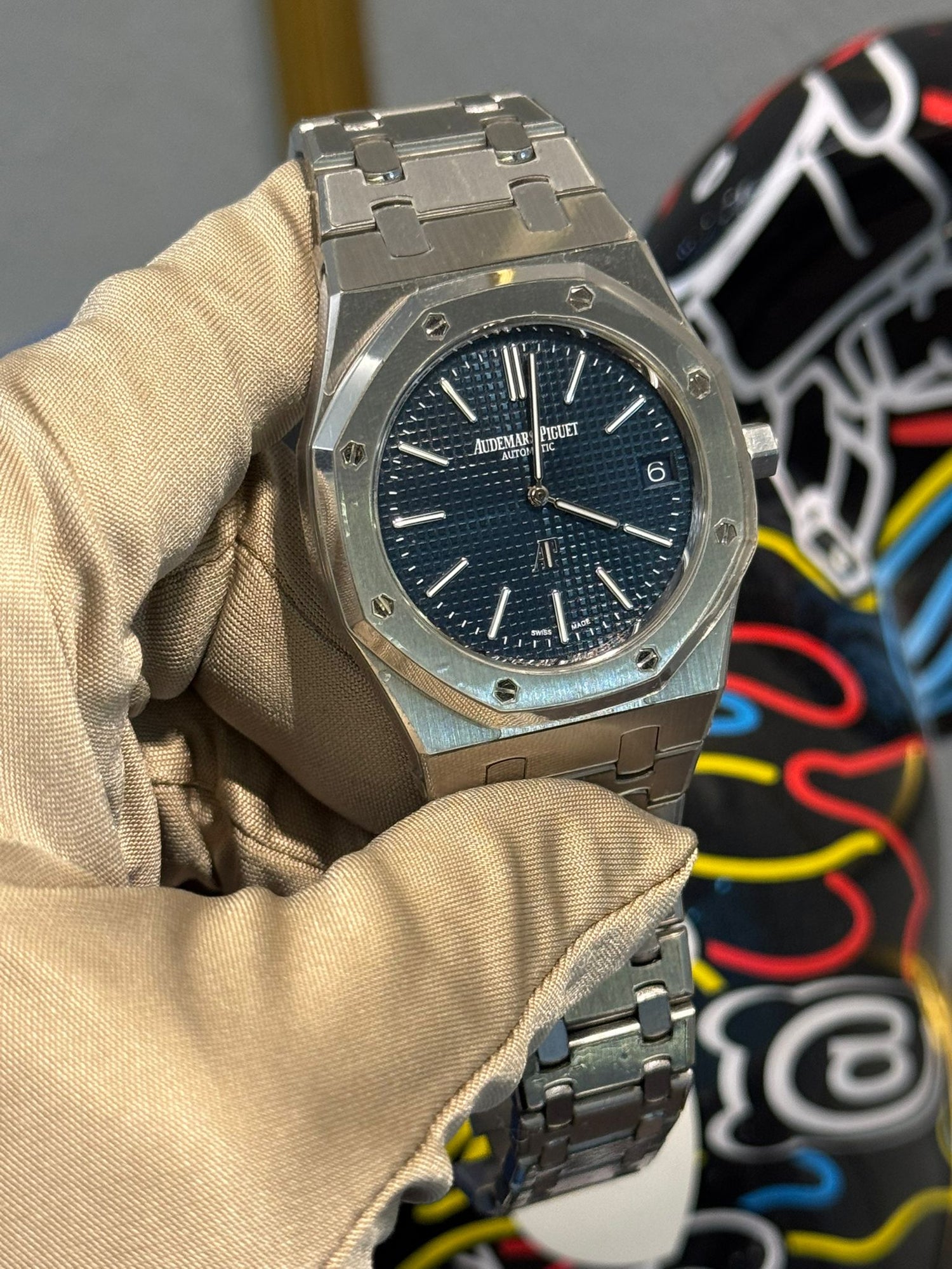 ROYAL OAK 39MM 16202 BLUE DIAL (2023)