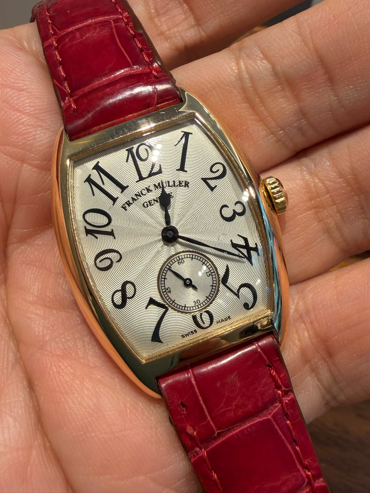 CASABLANCA YELLOWGOLD SMALL SECONDS SILVER DIAL (WATCH ONLY)