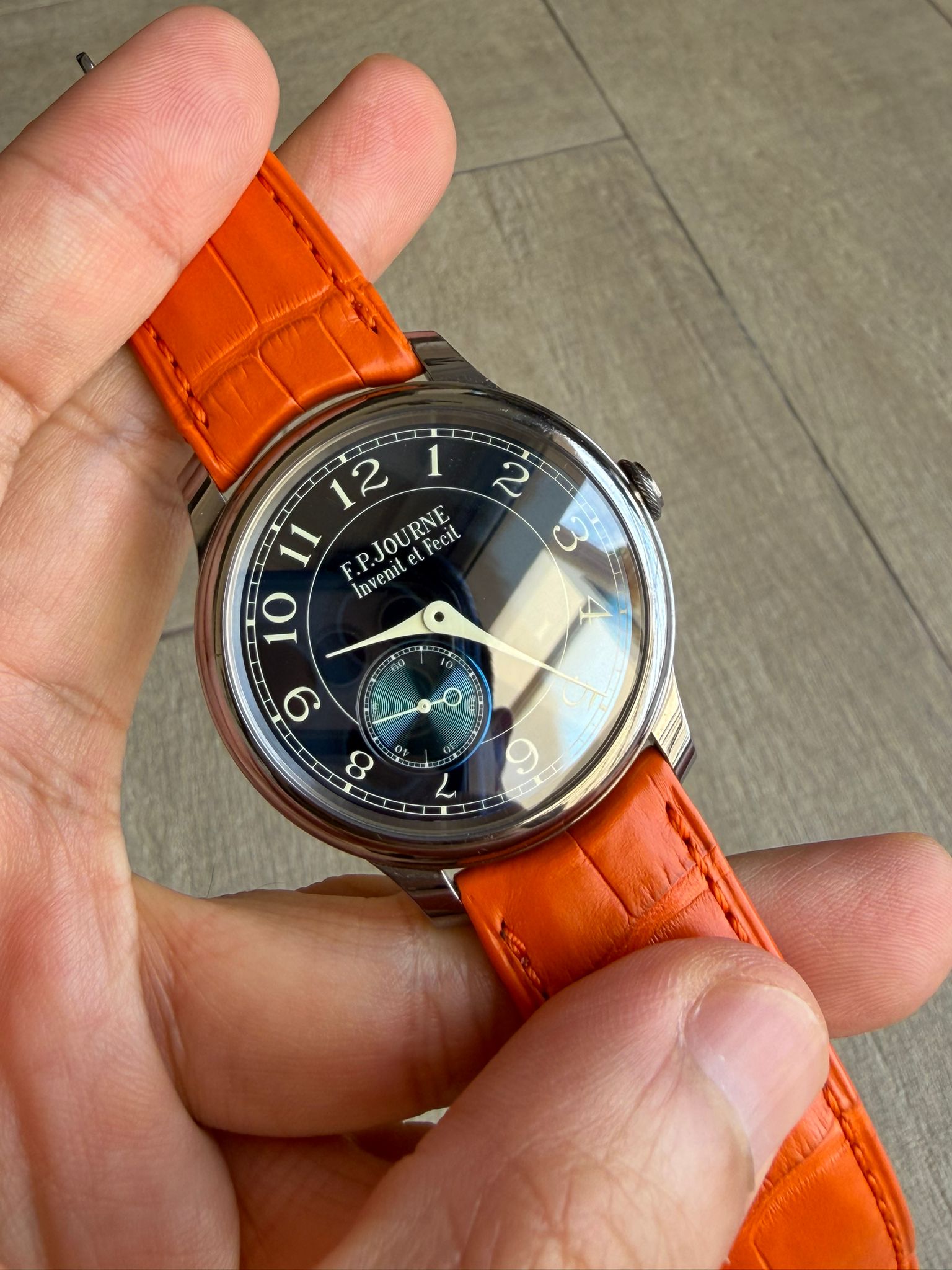 CHRONOMETRE BLEU TANTALUM (2016)