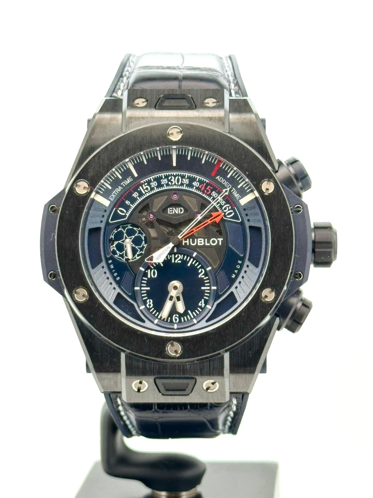 BIG BANG UNICO 45MM CHRONOGRAPH RETROGRADE CHAMPIONS LEAGUE LIMITED EDITION (WATCH ONLY)