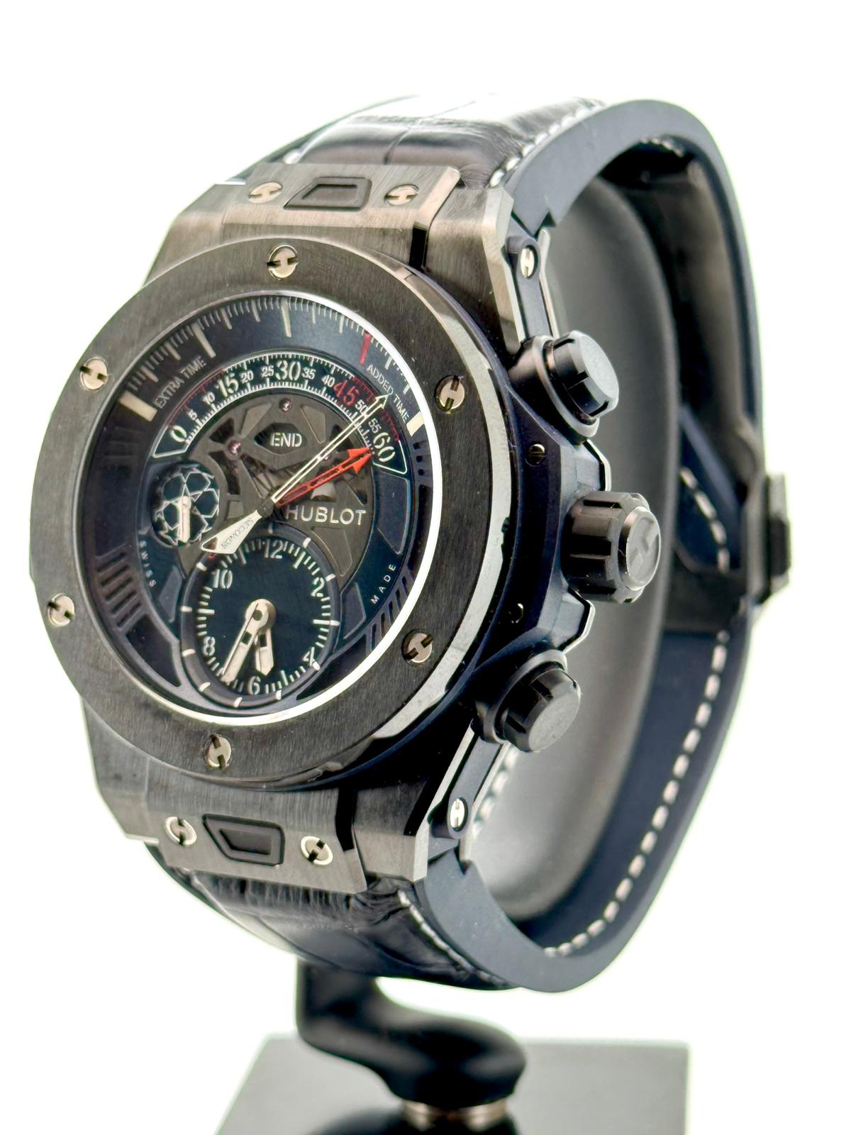 BIG BANG UNICO 45MM CHRONOGRAPH RETROGRADE CHAMPIONS LEAGUE LIMITED EDITION (WATCH ONLY)