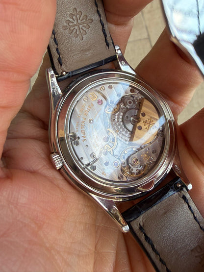 COMPLICATIONS 5140G WHITEGOLD PERPETUAL CALENDAR SILVER DIAL (WATCH &amp; ARCHIVE PAPER)