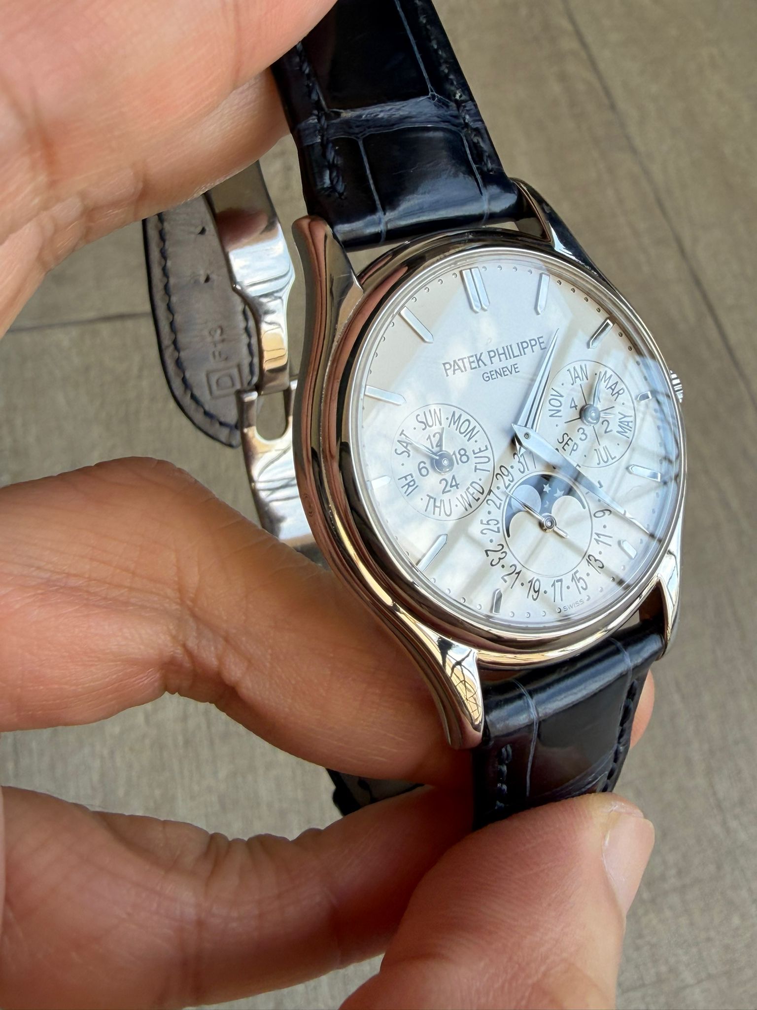 COMPLICATIONS 5140G WHITEGOLD PERPETUAL CALENDAR SILVER DIAL (WATCH &amp; ARCHIVE PAPER)