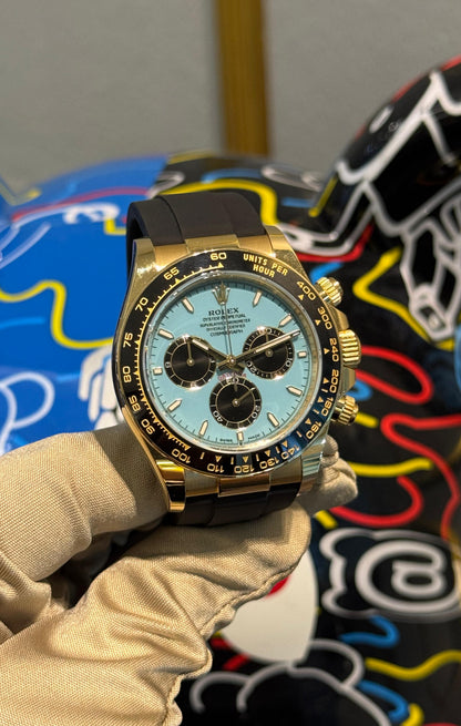DAYTONA OYSTERFLEX YELLOWGOLD TIFFANY DIAL RING BEZEL (2026)